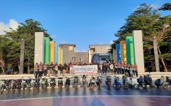 Gelar Safety Riding, Satlantas Polres Selayar Libatkan Puluhan Komunitas Motor