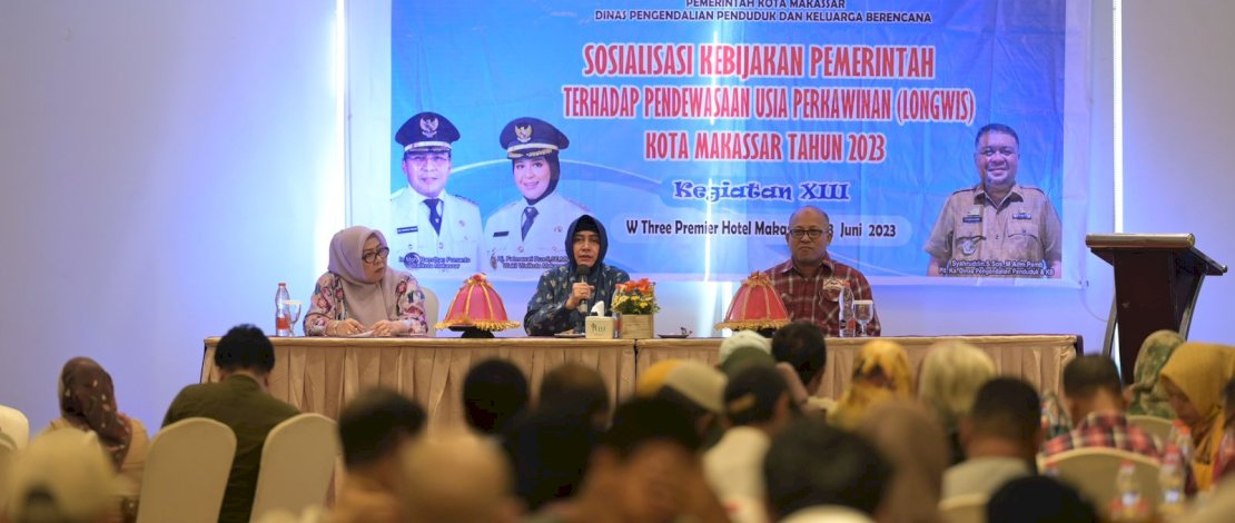 Ketua TP PKK Makassar Bersama Dinas PKKB Sosialisasi Cegah Penikahan Usia Dini