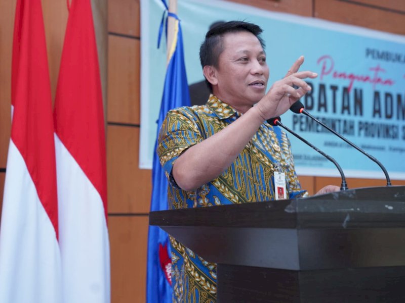 Tingkatkan Integritas Pejabat, Pj Sekda Buka Penguatan Kapasitas Jabatan Administrasi Pemprov Sulsel