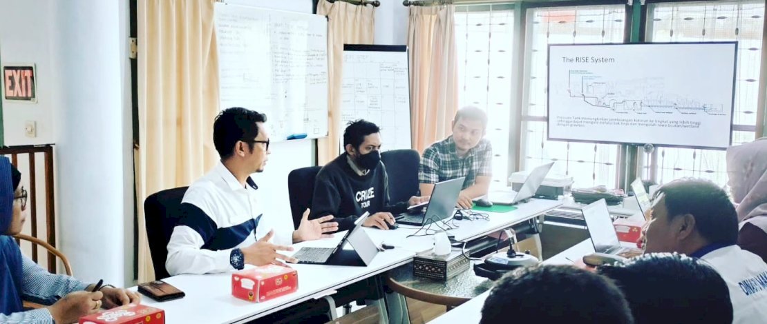 Pro Aktif Dalam Mendukung Proyek IPAL, RISE Apresiasi Dinas PU Makassar