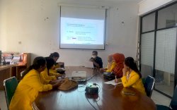 Jelang Penarikan, Mahasiswa PDK UNCP Diskominfo Luwu Utara Dilatih Menulis Berita