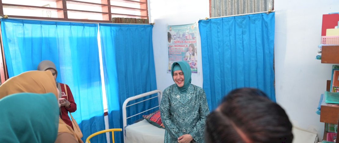 Indira Yusuf Ismail Tinjau Kelayakan Rumah Gizi di Kecamatan Tallo
