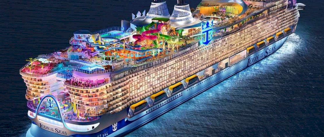 Kapal pesiar terbesar di dunia, Icon of the Seas, siap meluncur pada tahun 2024 mendatang