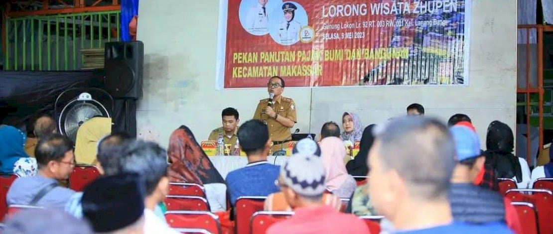 Plt.Camat Makassar Membuka Kegiatan Pekan Panutan PBB Tahun 2023 di Lorong Wisata Zhupen
