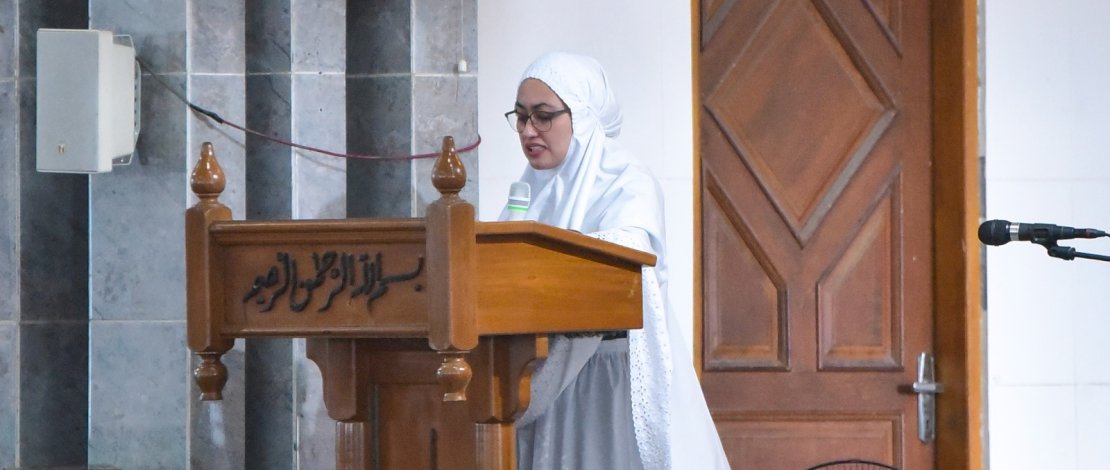 Hadiri Salat Idul Adha di Masjid Syuhada, Bupati Indah Ingatkan Hal Ini
