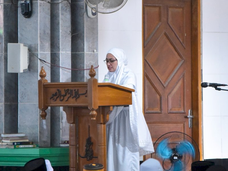 Hadiri Salat Idul Adha di Masjid Syuhada, Bupati Indah Ingatkan Hal Ini