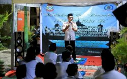 Plt. Camat Makassar Harun Rani Hadiri Acara Silaturahim dan Sholat Tarwih Berjamaah di Kelurahan Maradekaya