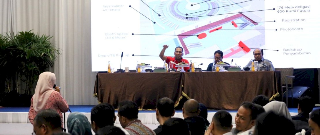 Rapat persiapan Rakernas Apeksi.