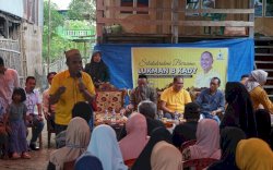 Disambut Meriah, Lukman B Kady Silaturahmi Bersama Warga Kecamatan Mangarabombang