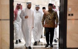 Bertemu Menhaj Saudi, Menag Sampaikan Problem Layanan Armina 1444 H