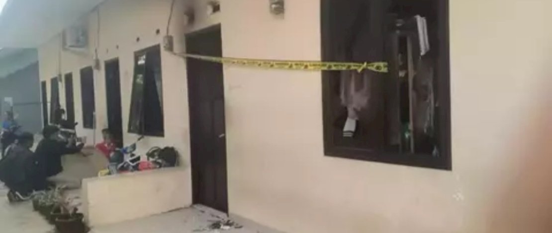 Tempat kejadian perkara kasus pembakaran.