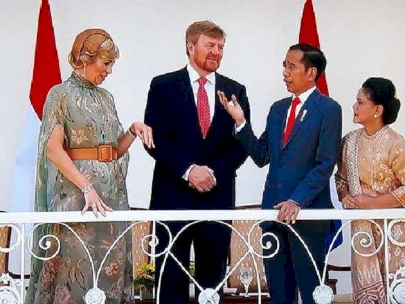 Permintaan Maaf Raja Belanda kepada Jokowi atas Kejahatan Kemanusiaan