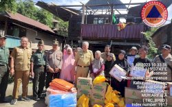 Gubernur Andi Sudirman Pastikan Pemenuhan Bantuan Korban Musibah Angin Kencang di Pinrang 