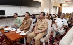 Dipimpin Mendagri Tito Karnavian, Pj Sekda Sulsel Hadiri Rakor Pengendalian Inflasi 2023