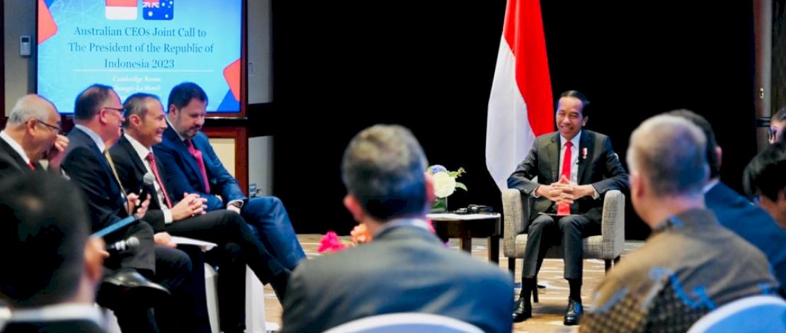 Presiden Jokowi Undang Investor Australia Investasi di Sektor Prioritas Indonesia