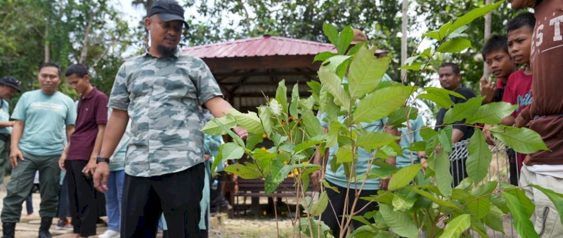 Gubernur Sulsel Lakukan Penanaman 500 Pohon Produktif di Bone