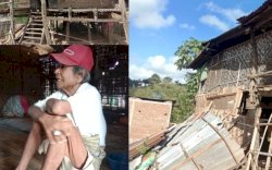 Tinggal Dirumah Reyot, Warga Buta dan Miskin Luput dari Perhatian Pemda Jeneponto