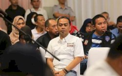 Plt. Camat Makassar Harun Rani Hadiri Rapat Koordinasi Realisasi Anggaran dan Penyusunan RKPD Tahun 2024 di Kediaman Walikota 