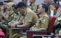 Plt. Camat Makassar Harun Rani Hadiri Rapat Koordinasi Persiapan Rakernas APEKSI 2023