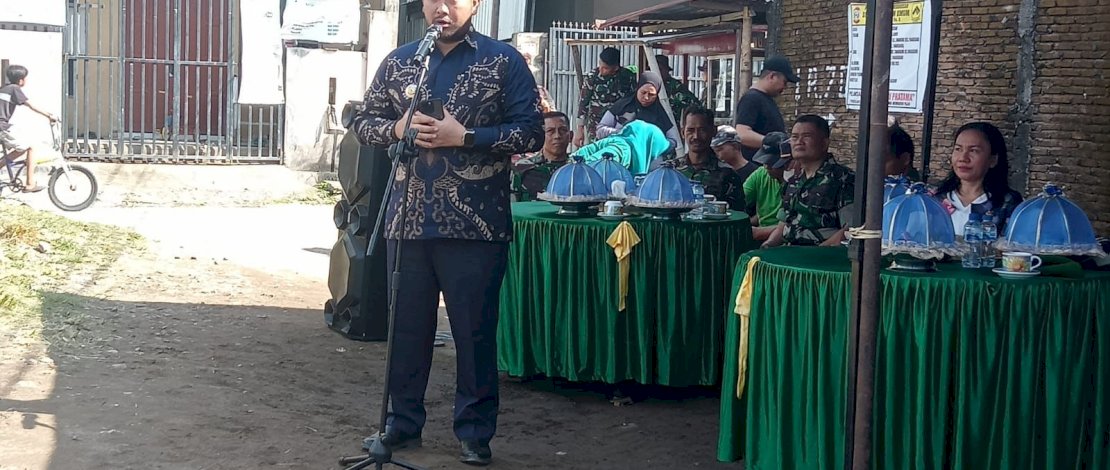 Dukung & Sukseskan HUT Paldam, Camat Panakkukang & Paldam XIV Hasanuddin Laksanakan Kegiatan Kerja Bakti