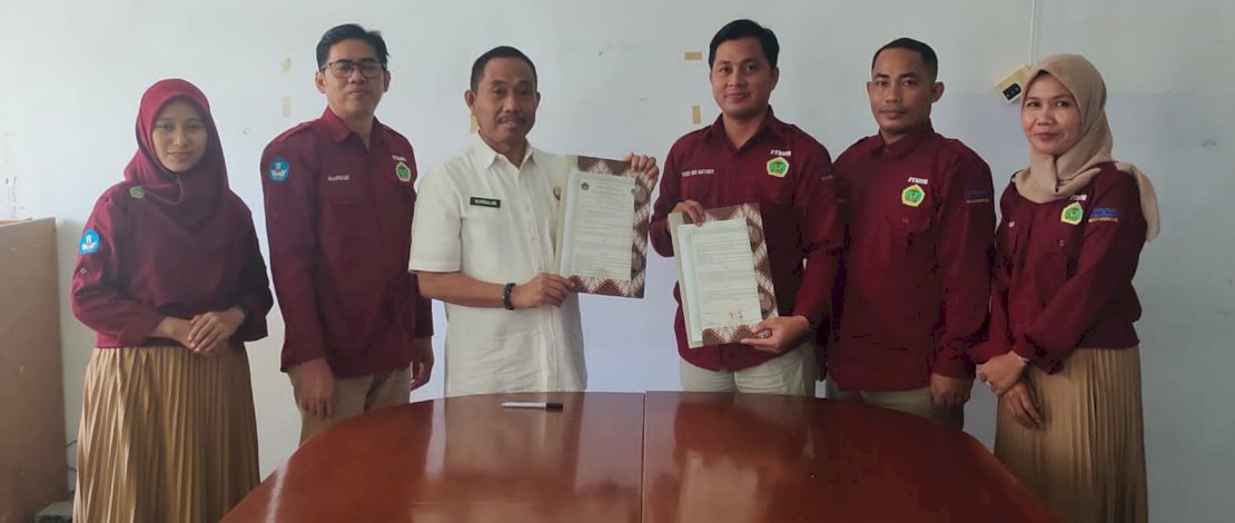 Fakultas Teknik Komputer UNCP dan Dinas Komunikasi, Informatika, Statistik dan Persandian (Diskominfo-SP) Kabupaten Luwu Utara sepakat menandatangani Naskah Kesepakatan Memorandum of Agreement (MoA).