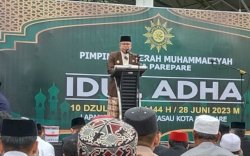 Wali Kota Parepare Salat Iduladha Bersama Warga Muhammadiyah dan Ribuan Masyarakat