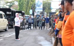 Berikan Contoh Nyata ke Masyarakat, Wakil Wali Kota Makassar Jaga Kebersihan Kota Lewat Jumat Bersih