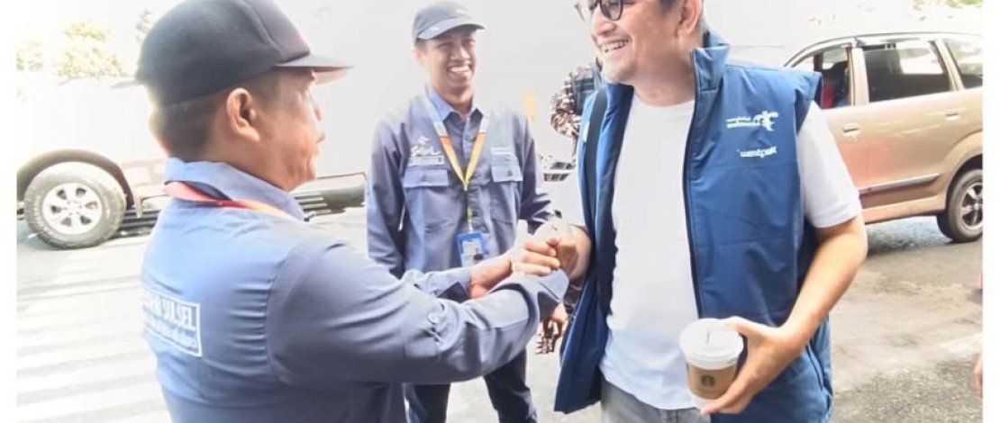 Direktur Tata Kelola Destinasi (TKD) Kementerian Pariwisata dan Ekonomi Kreatif (Kemenparekraf), Indra Ni Tua, tiba di Bumi La Maranginang, Masamba, Kabupaten Luwu Utara, Sabtu, 8 Juli 2023.