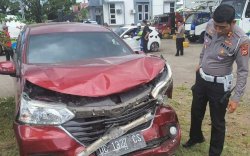 Kecelakaan Beruntun di Tol Makassar, Enam Mobil Rusak