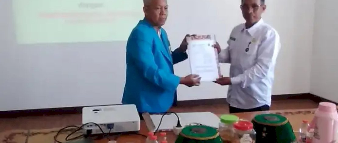 Pemdes Tamasaju dan ITP Takalar Tandatangani Perjanjian Kerjasama