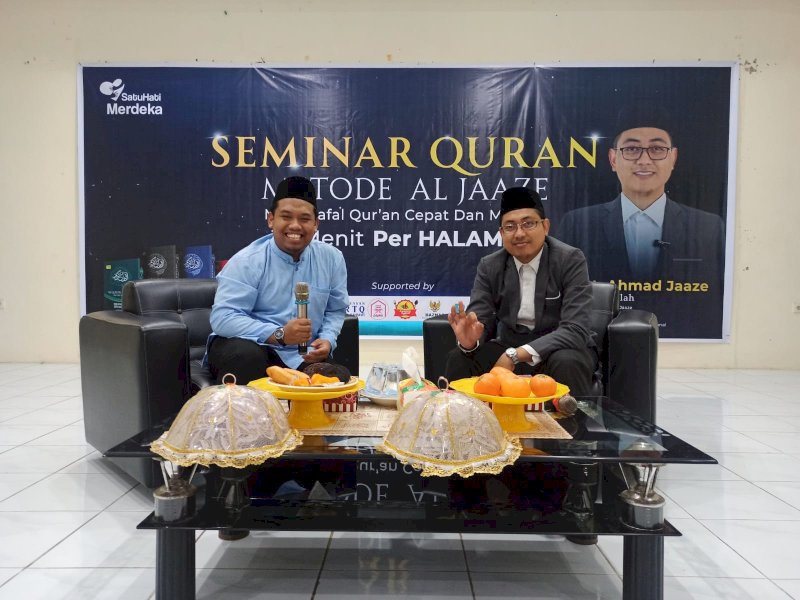 Cetak Hafizh Qur'an, Yayasan Satu Hati Merdeka Hadirkan Ustadz Ahmad Jaaze