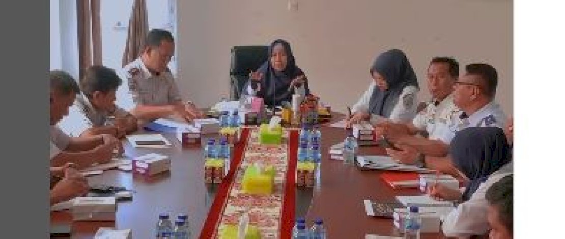 Rapat Koordinasi Pejabat Struktural Dishub Makassar Bahas Proses Pembuatan Laporan Kegiatan