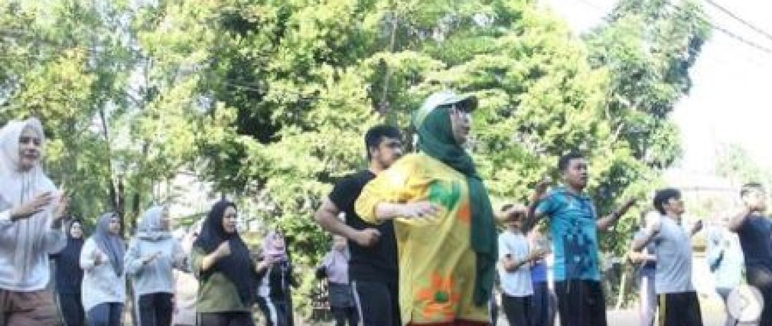 Dishub Makassar Gelar Senam Pagi, ASN dan Laskar Pelangi Turut Berpartisipasi
