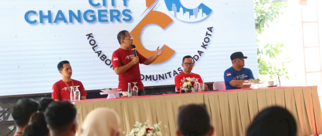 Youth City Changers pertama kali dilaksanakan saat Rakernas APEKSI XV di Kota Padang Sumatera Barat dan dihadiri delegasi pemuda dari 20 kota.