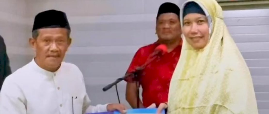 Dishub Makassar Wakili Pemkot Salurkan Bantuan Pembangunan Masjid Nurul Qur'an