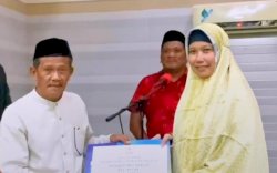 Dishub Makassar Wakili Pemkot Salurkan Bantuan Pembangunan Masjid Nurul Qur'an