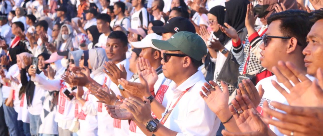 Youth City Changers (YCC) yang merupakan rangkaian dari kegiatan Rapat Kerja Nasional (Rakernas) Asosiasi Pemerintah Kota Seluruh Indonesia (Apeksi) 2023 digelar di Tokka, Kabupaten Maros, Senin, 10 Juli 2023. 