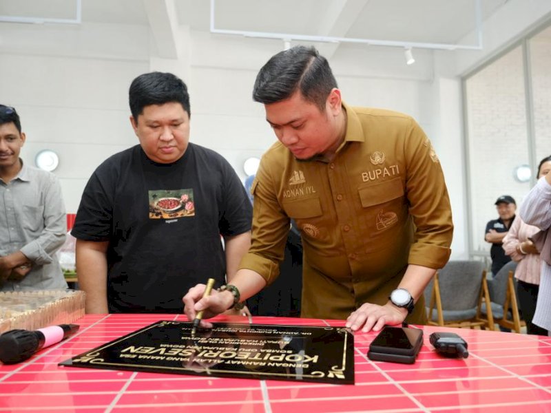 Bupati Gowa Sebut Kehadiran Kopiteori Tingkatkan Perputaran Ekonomi