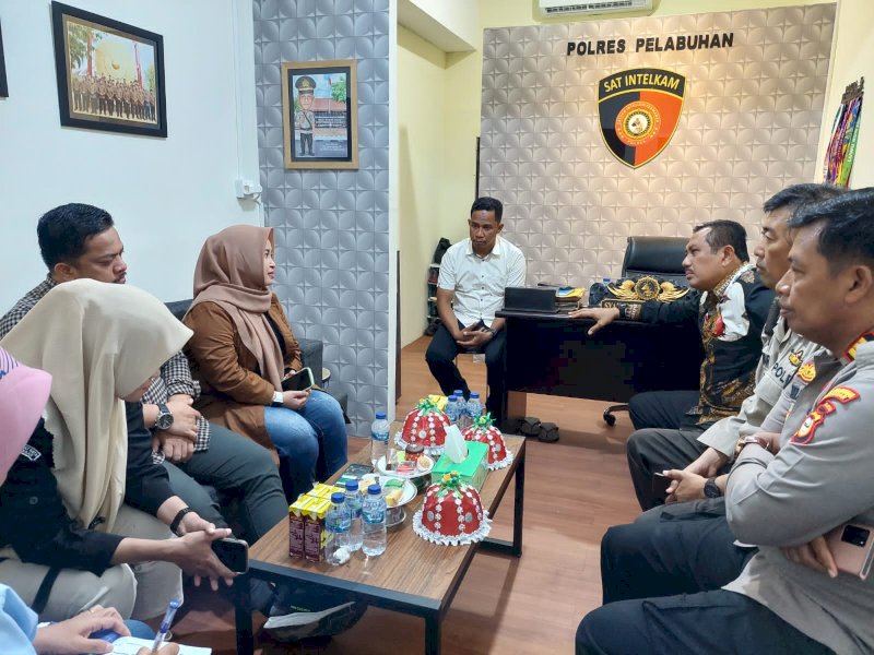 Menuju Kirab Pemilu, KPU Kota Makassar Minta Dukungan Polres Pelabuhan