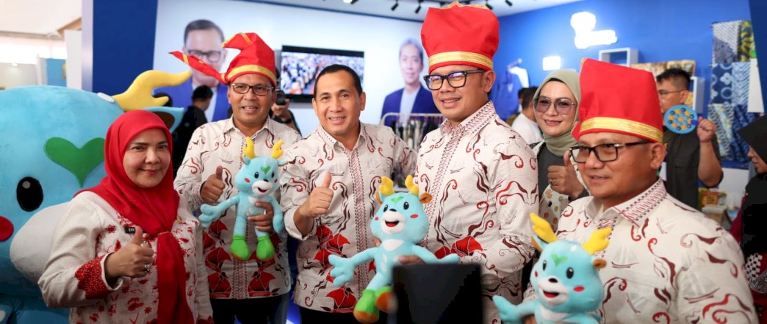 Di ICE, Makassar Bangun Booth Pameran Pakai Konsep Longwis