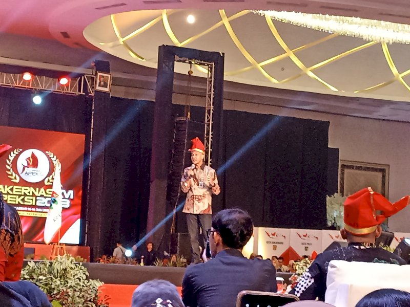 Sama-sama Jadi Pemateri di Seminar Apeksi, Tiga Bacapres, 'Ganjar-Prabowo-Anies' Tak Duduk Satu Meja