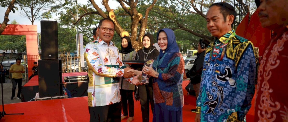 Wali Kota Makassar, Moh Ramdhan Pomanto, saat penutupan Indonesia City Expo (ICE) Apeksi 2023.