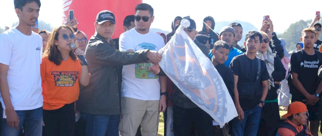 Lepas Ribuan Peserta Malino Trail Adventure, Adnan: Bantu Tingkatkan Perekonomian