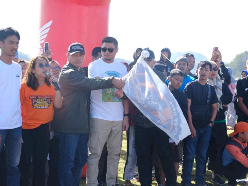 Lepas Ribuan Peserta Malino Trail Adventure, Adnan: Bantu Tingkatkan Perekonomian