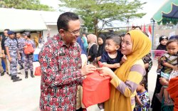 Kolaborasi dengan Perwakilan BKKBN Sulsel, Lantamal VI Makassar Upayakan Pencegahan Stunting
