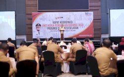 Pj Sekprov Sulsel Buka Rakor Unit Kerja Pengadaan Barang Jasa