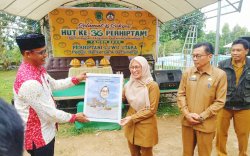 Bupati Luwu Utara Terima Penghargaan Perhiptani Awards 2023