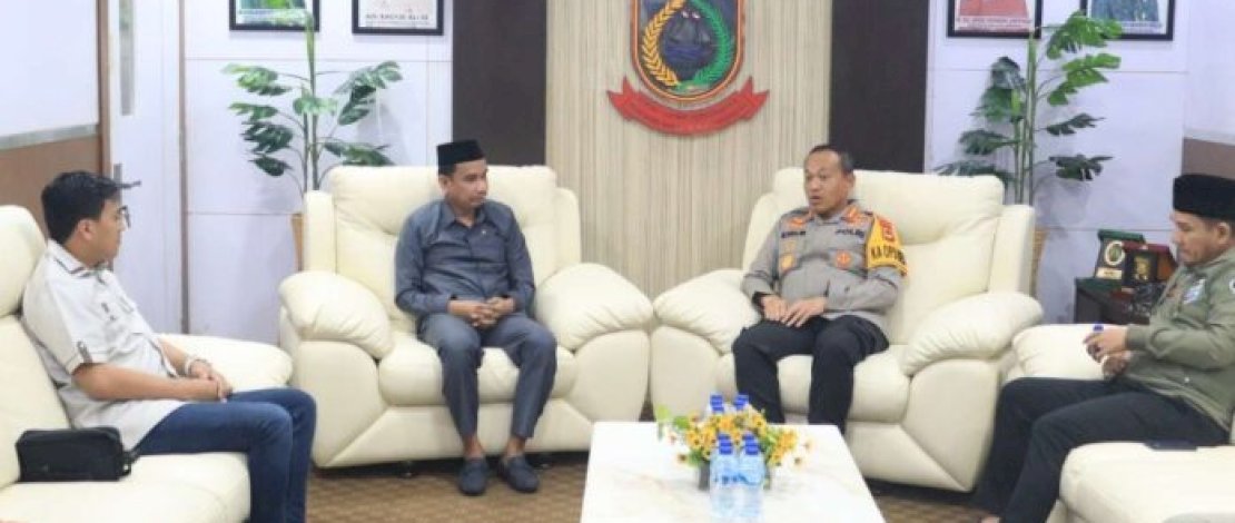 Silaturahmi dengan DPRD Makassar, Kapolrestabes Kombes Ngajib Bahas Soal Penyampaian Aspirasi Secara Humanis