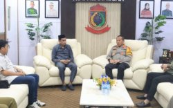 Silaturahmi dengan DPRD Makassar, Kapolrestabes Kombes Ngajib Bahas Soal Penyampaian Aspirasi Secara Humanis
