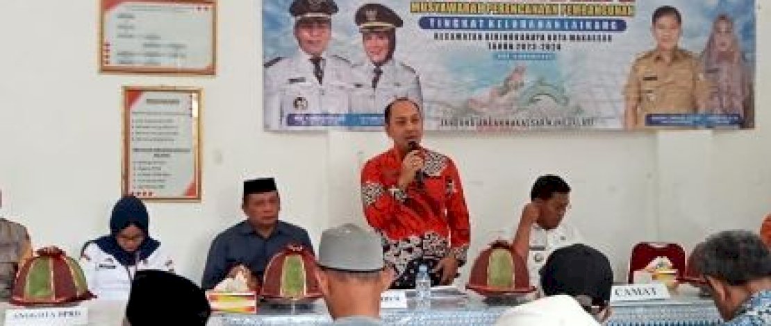 Bappeda Kota Makassar Gelar Musrenbang Tingkat Kelurahan di Kelurahan Laikang, Kecamatan Biringkanaya